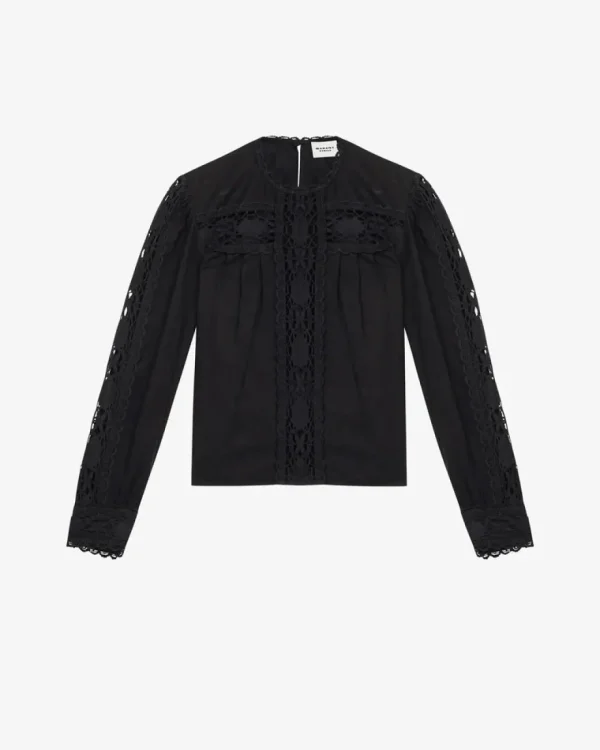 Isabel Marant Valmira Top Black