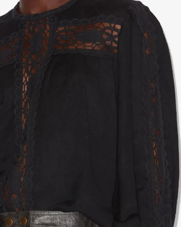 Isabel Marant Valmira Top Black