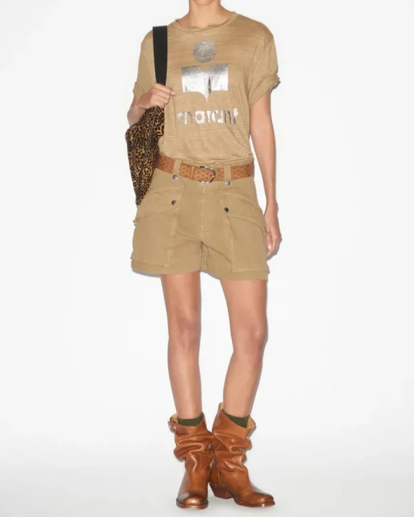 Isabel Marant Zewel T-Shirt Light Khaki