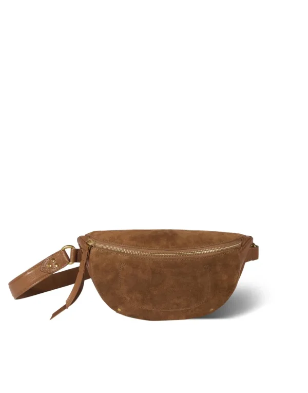 Jérôme Dreyfuss Lino banane Chèvre Tabac grainé