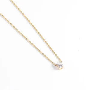 Le Soonar Solitaire Necklace With 0,20ct Diamond