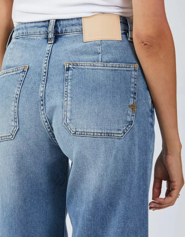 Reiko Pom Wide Jeans