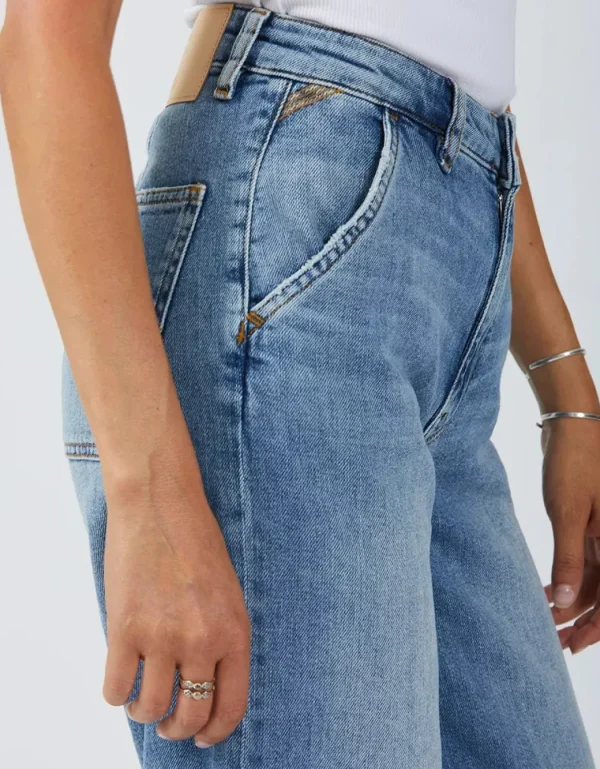 Reiko Pom Wide Jeans