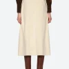 Sea New York Carine Corduroy Button Down Skirt