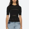Sea New York Devon Knit Tee Black