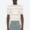 Sea New York Devon Knit Tee Cream