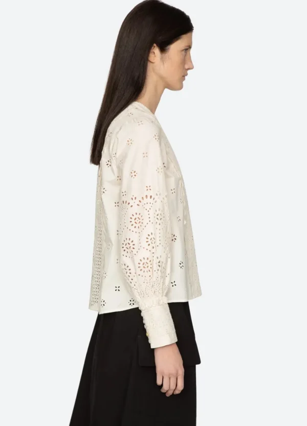 Sea New York Lainey L/S Top Cream
