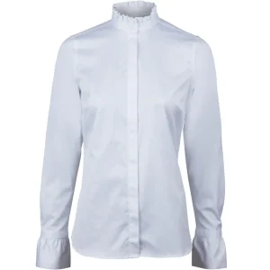 Stenströms Darya White Frill Blouse